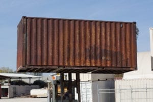 As is shipping container