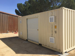 Shipping containers in Fresno, Ca - custom shipping container with side entry