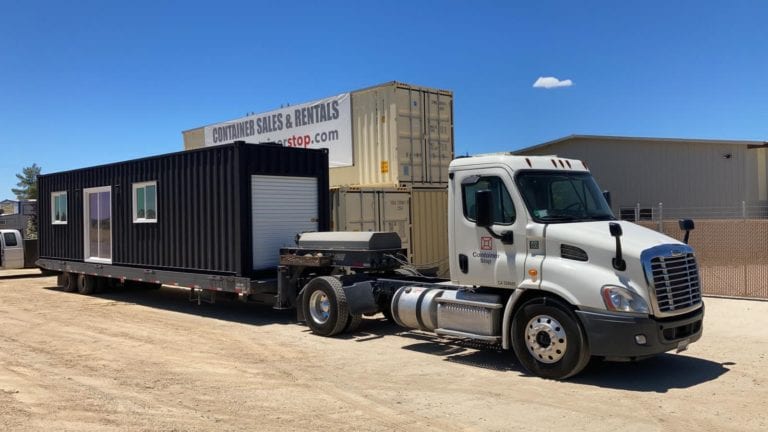 How To Move A Shipping Container Container Stop