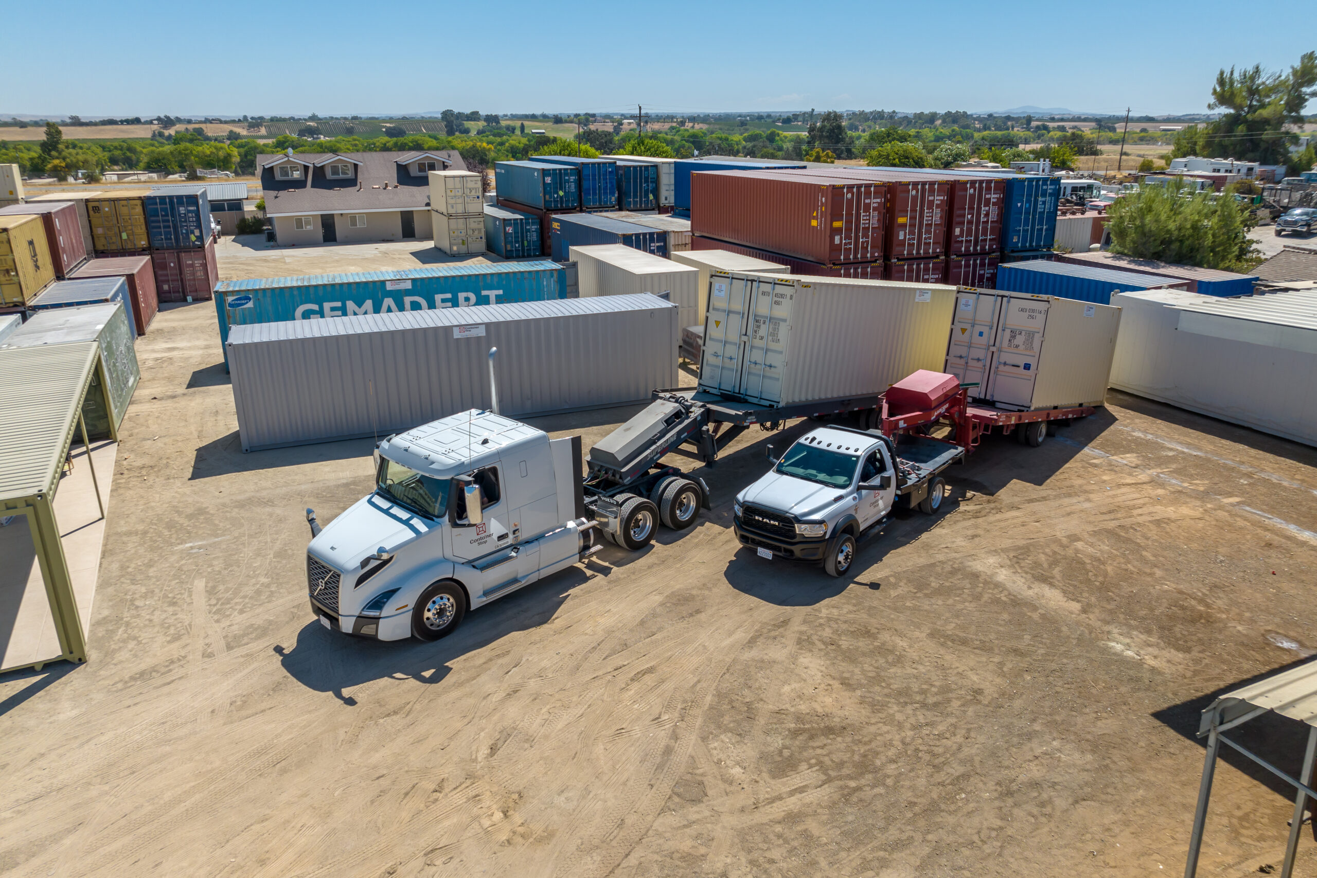 Shipping Container Delivery and Hauling Services